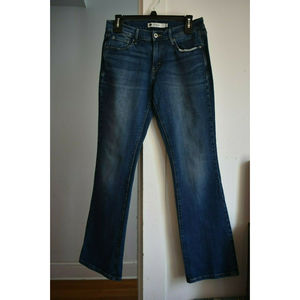 Levis 515 Womens Jeans Size 6 M Bootcut Mid Rise Stretch Medium Wash